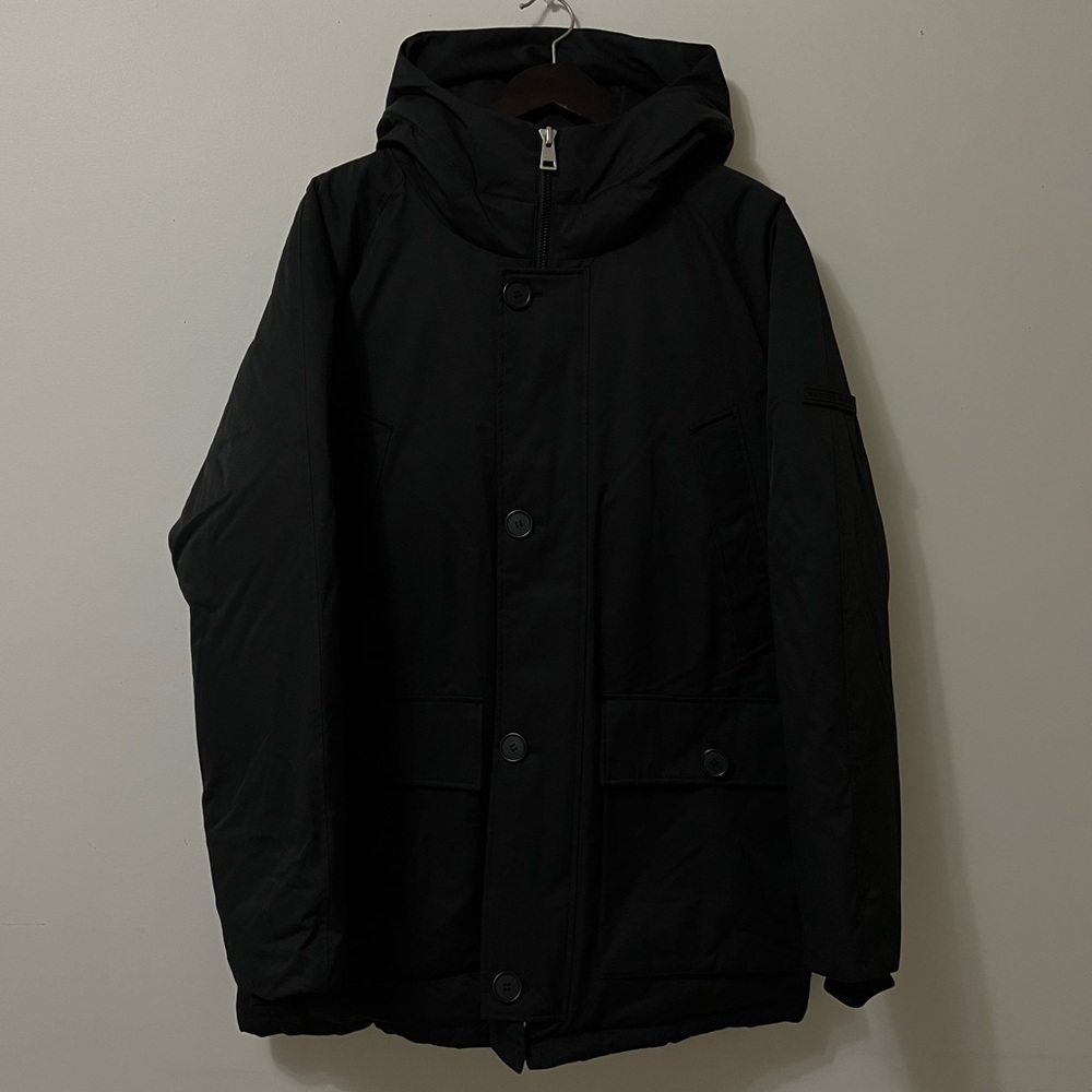 sandro paris Oversized Hooded Parka - Picture 6 of 12